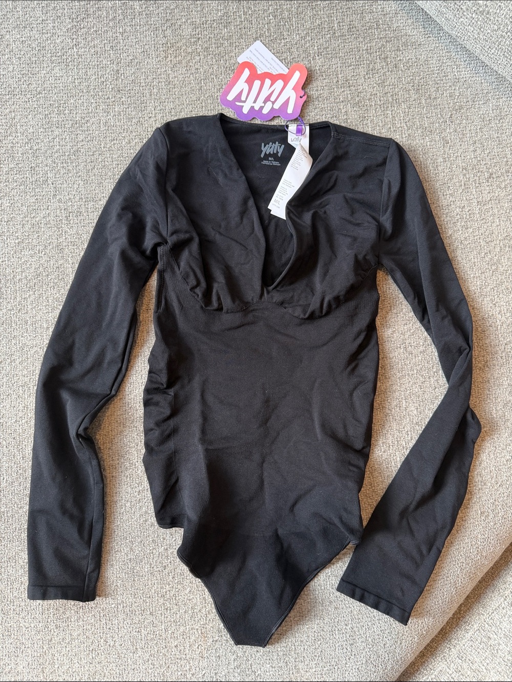 YITTY Long-Sleeve Shapewear Bodysuit